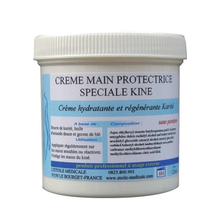 Creme protectrice mains special kiné
