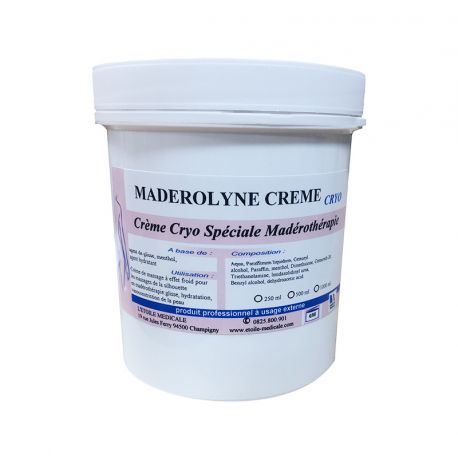 Crème cryo minceur spéciale Madérothérapie
