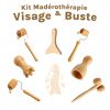 kit maderotherapie visage et buste 7 pieces